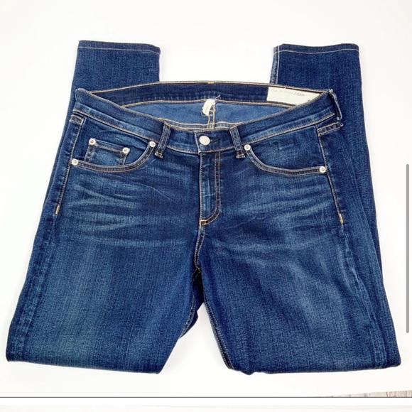 Rag & Bone Skinny Jeans in Woodford Wash 29 - Picture 3 of 6